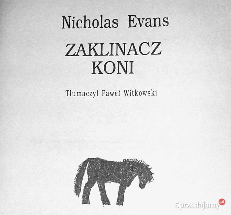Zaklinacz koni Nicholas Evans Chełm