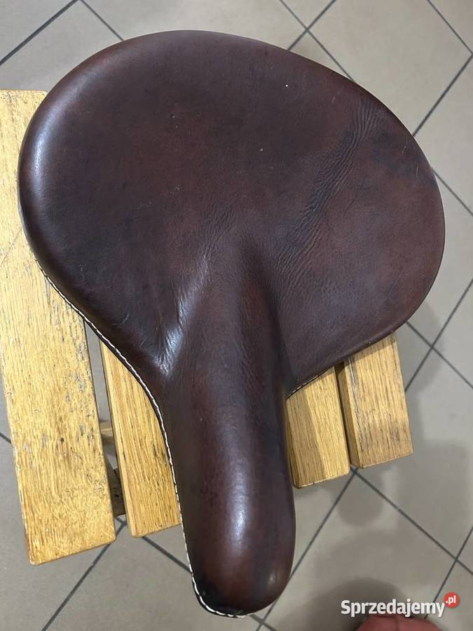 Brooks B170 siedzenie do motocykla z końca lat Piotrków Kujawski