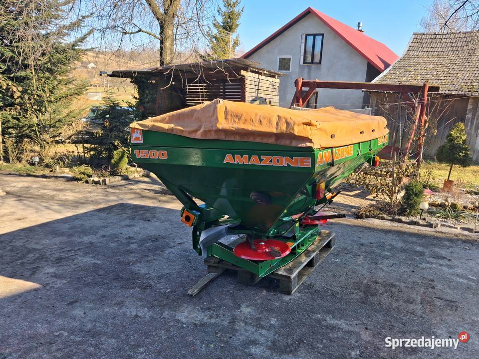 Rozsiewacz nawozu amazone Nawożenie
