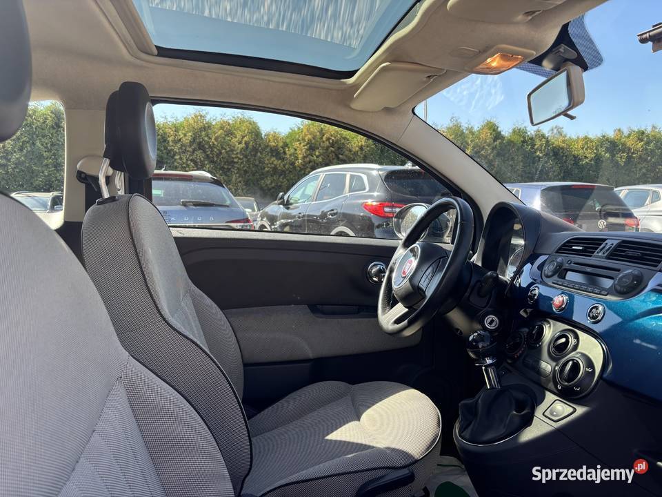 Fiat 500 elektryczne szyby