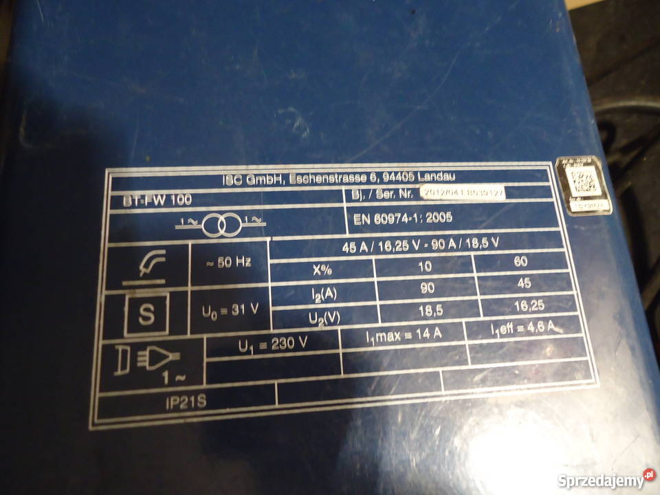 Spawarka EINHELL BTFW 100 na drut samoosłonowy Lublin