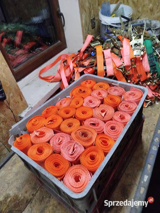 Pasy klamry transportowe 50mm spinki napinacze Kościerzyna