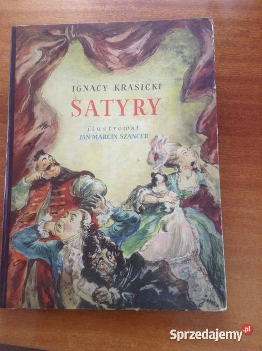 IGNACY KRASICKI -" SATYRY" wydanie z ilustracjami  1952r
