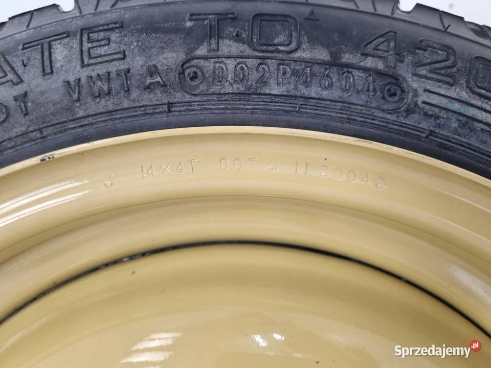 KOŁO DOJAZDOWE Toyota Mazda Honda Suzuki