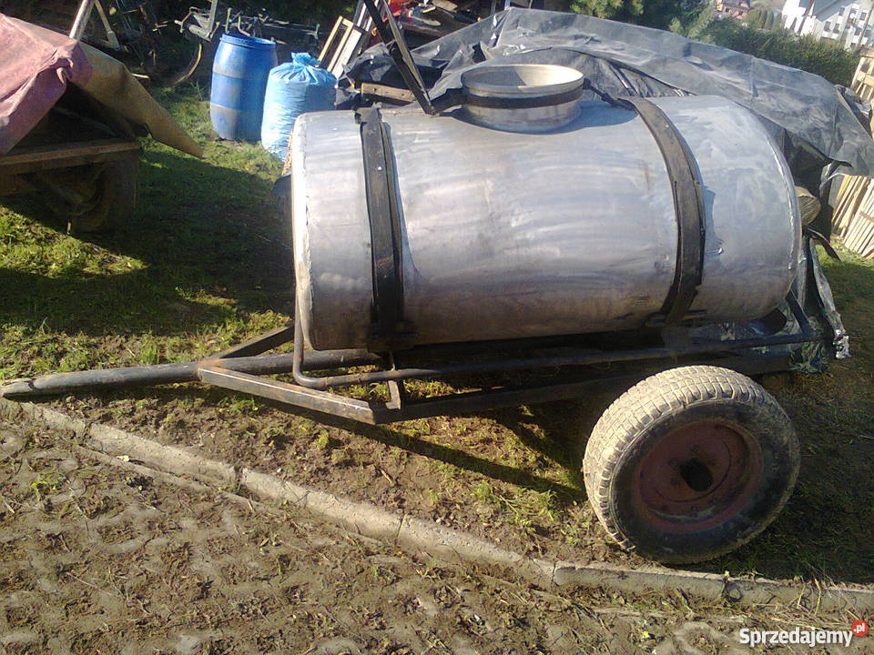 beczkowuz beczka aluminiowa 1200 l nieuszkodzony Beczkowozy małopolskie Nowy Sącz