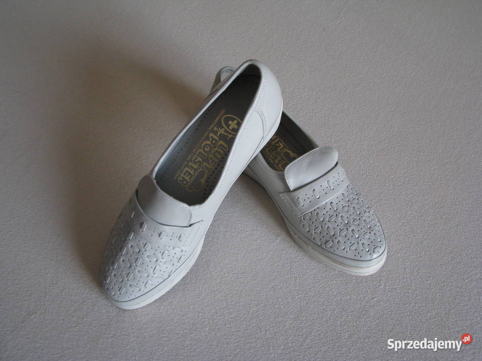 Wygodne buty damskie 38 skóra naturalna Brzegi sprzedam