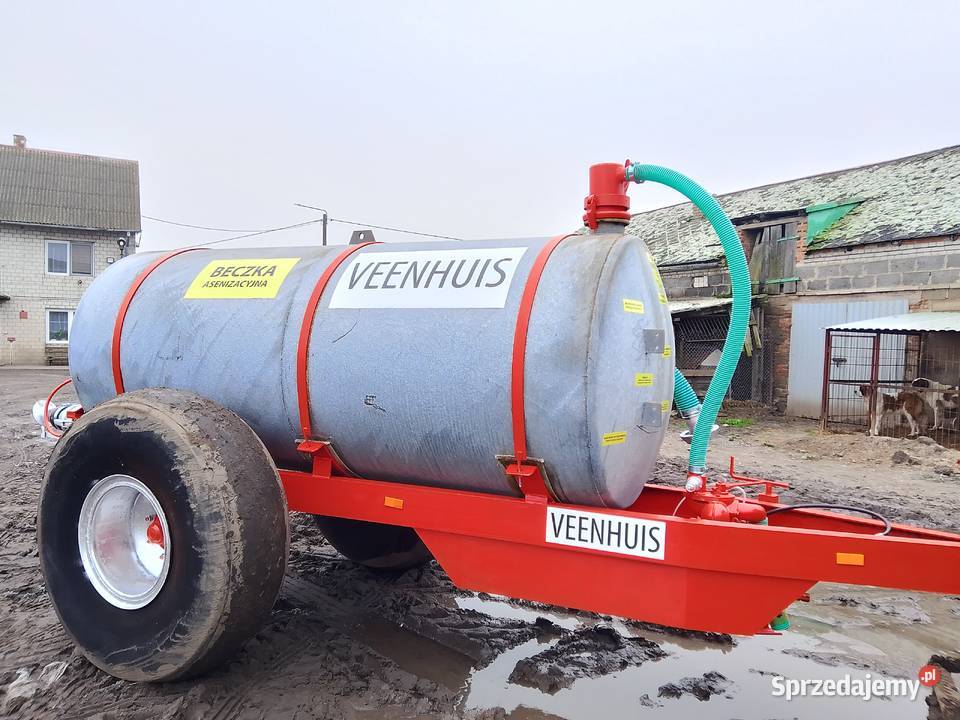 Beczka asenizacyjne beczkowoz4500 litra Ocynk Radziejów