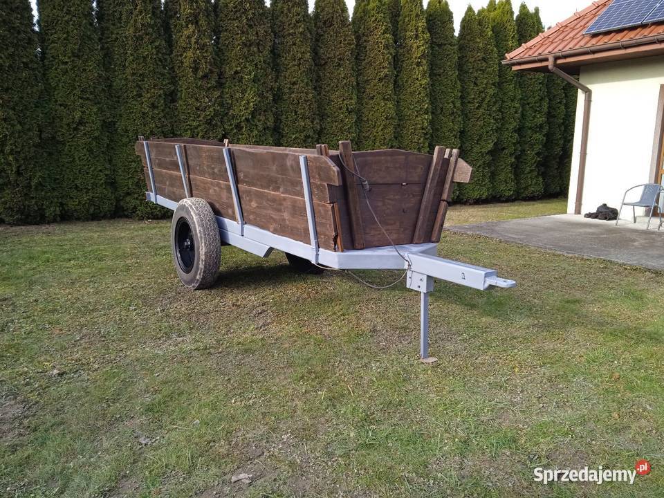 Przyczepa jedno osiowa rolnicza Kłaj sprzedam