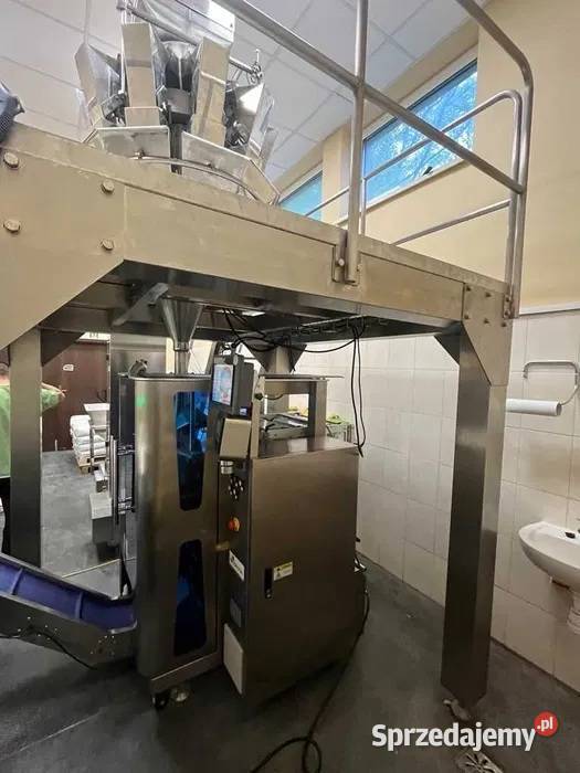 Automat pionowy Maszyna pakująca pakowarka VFFS Biznes i Przemysł Iskrzynia