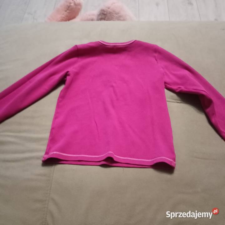 Bluza dziewczęca 8692 Cute Puppy fuksja z haftem Weronikopole