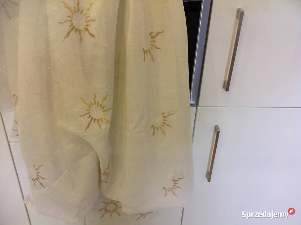 Piękna Firana Glamour Kupon 530 x 169 NOWY biały Nowa Sól sprzedam