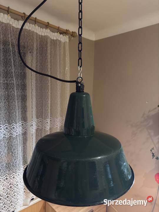 Lampa industrialnaOBs3 z lat 60 Radom