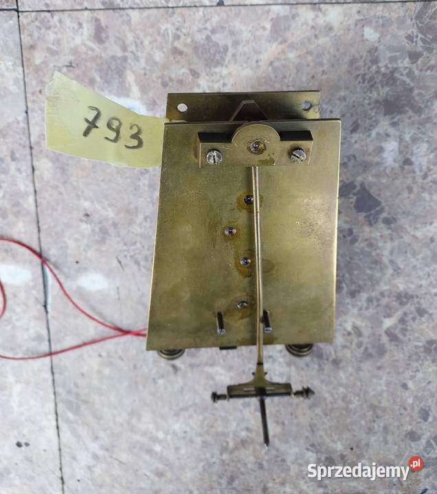 793 Mechanizm starego zegara linkowego żyłkowego Tczew sprzedam