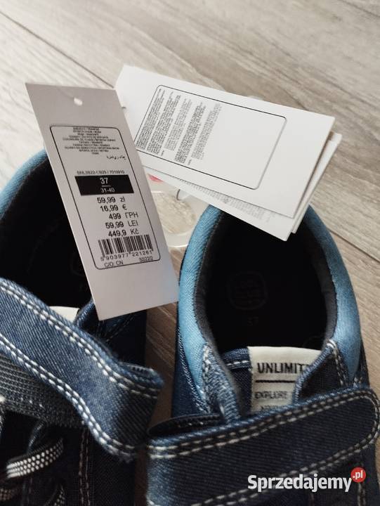 sneakersy chłopięce trampki tenisówki nowe