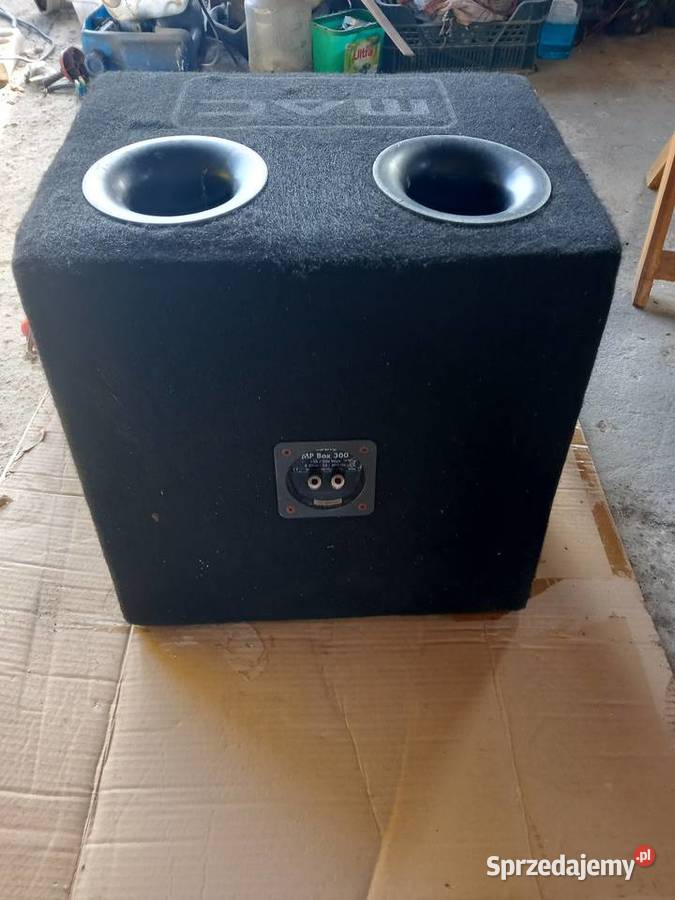Subwoofer skrzynia tuba basowa wzmacniacz Lublin