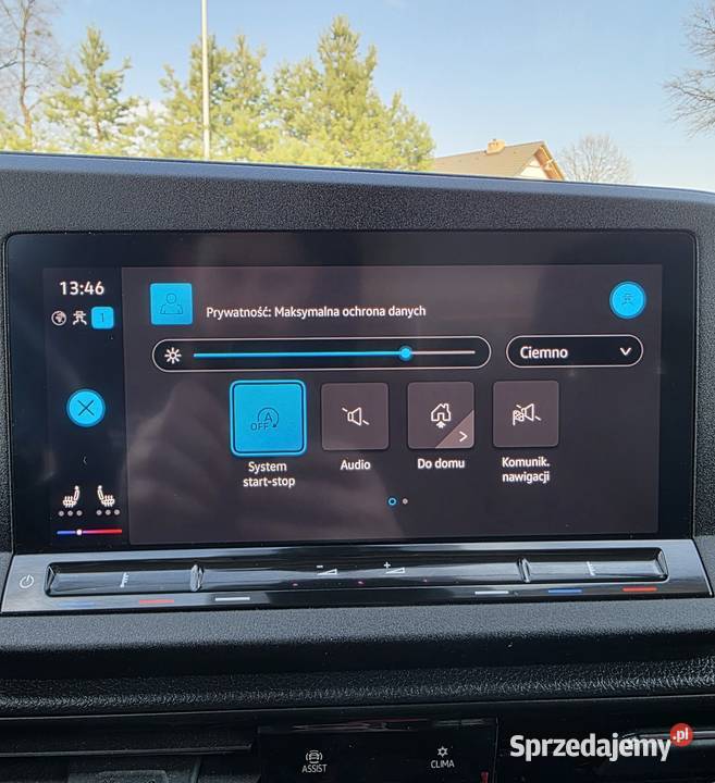 VW Caddy Wzorowy stan LED Podgrzewana szyba