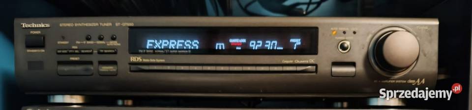 Technics STGT650 Tuner FM RDS Class AA Made in śląskie Tychy