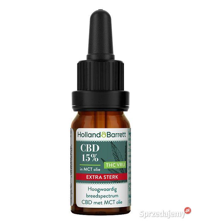Holland Barrett Olejek CBD 15 10ml Oryginalny Pozostałe Łódź