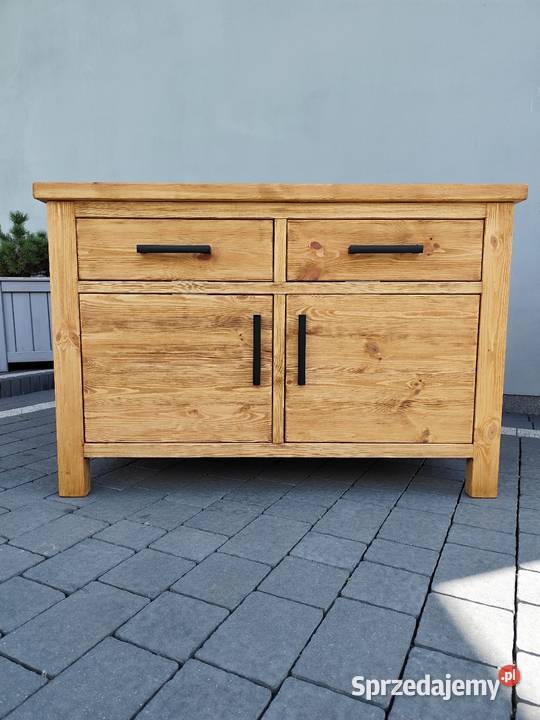 Komoda z drewna sosnowego styl loftrustykalny 75cm Zduńska Wola