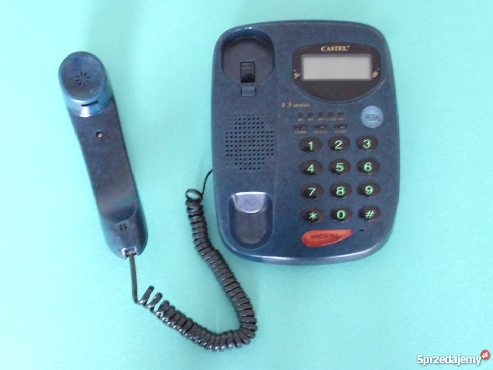 Telefon stacjonarny głośnomówiący Castel CTL 733 Wrocław