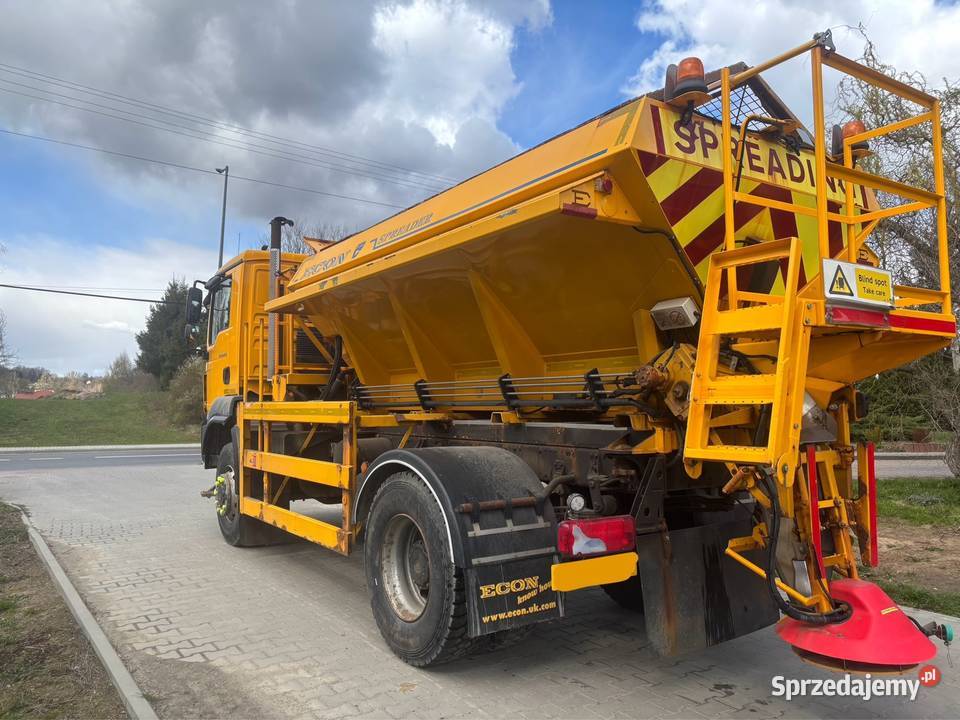 MAN TGM 18250 4x4 2014 Piaskarka solarka econ Ropczyce