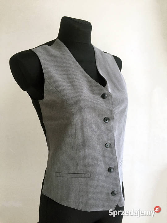 Kamizelka damska szara Rozmiar 38(M) sprzedam