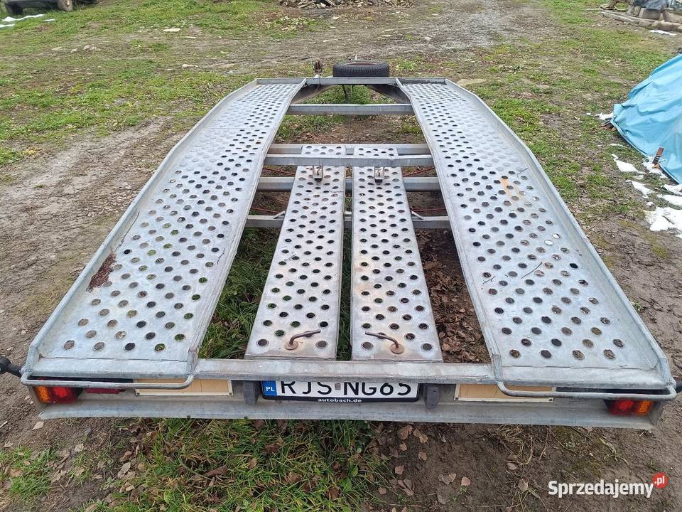 Laweta przyczepa DMC 2T garbatka REMORK podkarpackie Nowy Żmigród