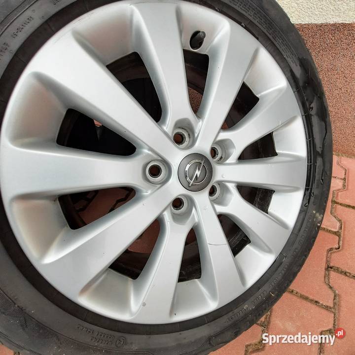 Felgi aluminiowe Opel Zafira C 5x115 17 stan Koła i felgi małopolskie