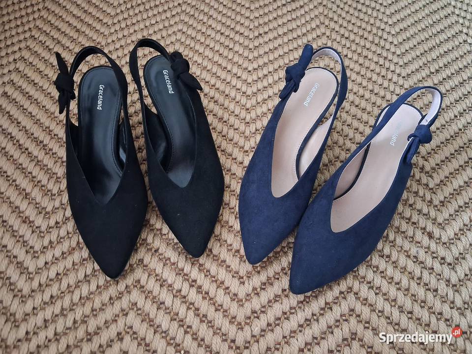 Buty na obcasie czarne nowe Chorzów