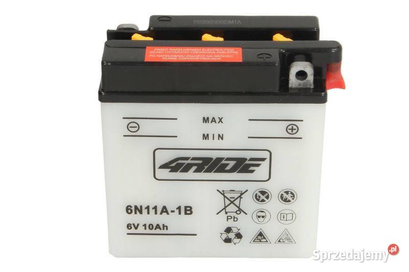 Akumulator motocyklowy 4 RIDE 6N11A1B 6V 11Ah Wrocław sprzedam