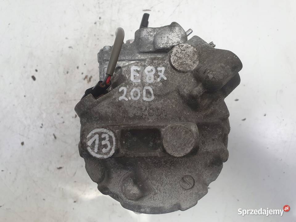 SPRĘŻARKA KLIMATYZACJI BMW E87 20 D pompa osobowe Kompresory klimatyzacji lubelskie Chełm