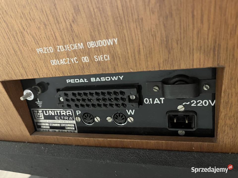 Organy UnitraB2 Kolbuszowa