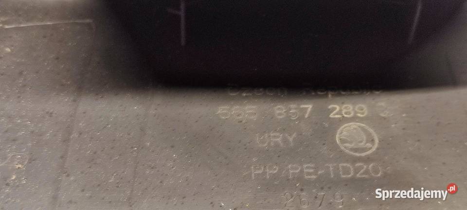 SKODA KODIAQ KRATKA NAWIEWU TUNELU 565857289C