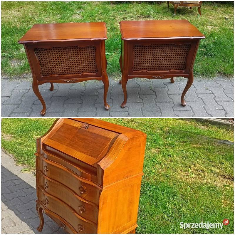 Stylowy Barek na Kółkach Chippendale Meble
