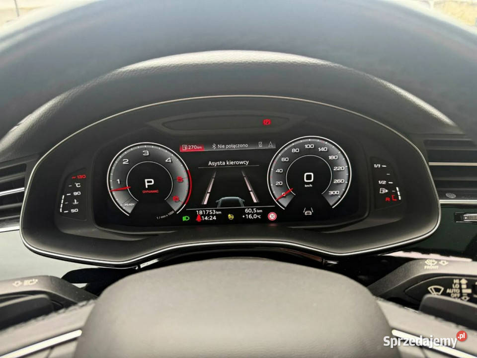 Audi Q8 50 TDi Oś Skrętna Masaże Wentyle kamera cofania mazowieckie