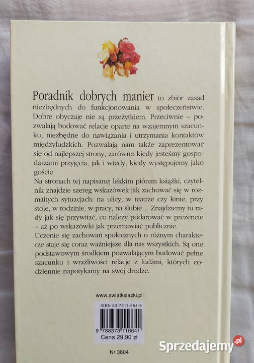 Poradnik dobrych manier A G dr Castro Siedlce