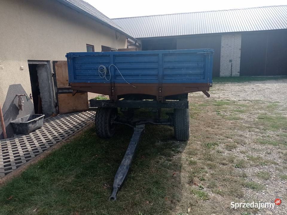 Przyczepa sam sztywna Przyczepy rolnicze sprzedam