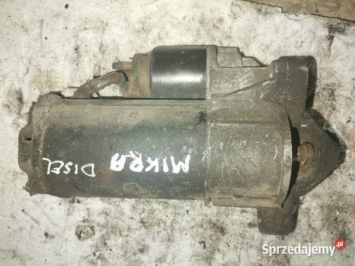 Rozrusznik Nissan Micra Diesel Pozostałe Pogorzelec
