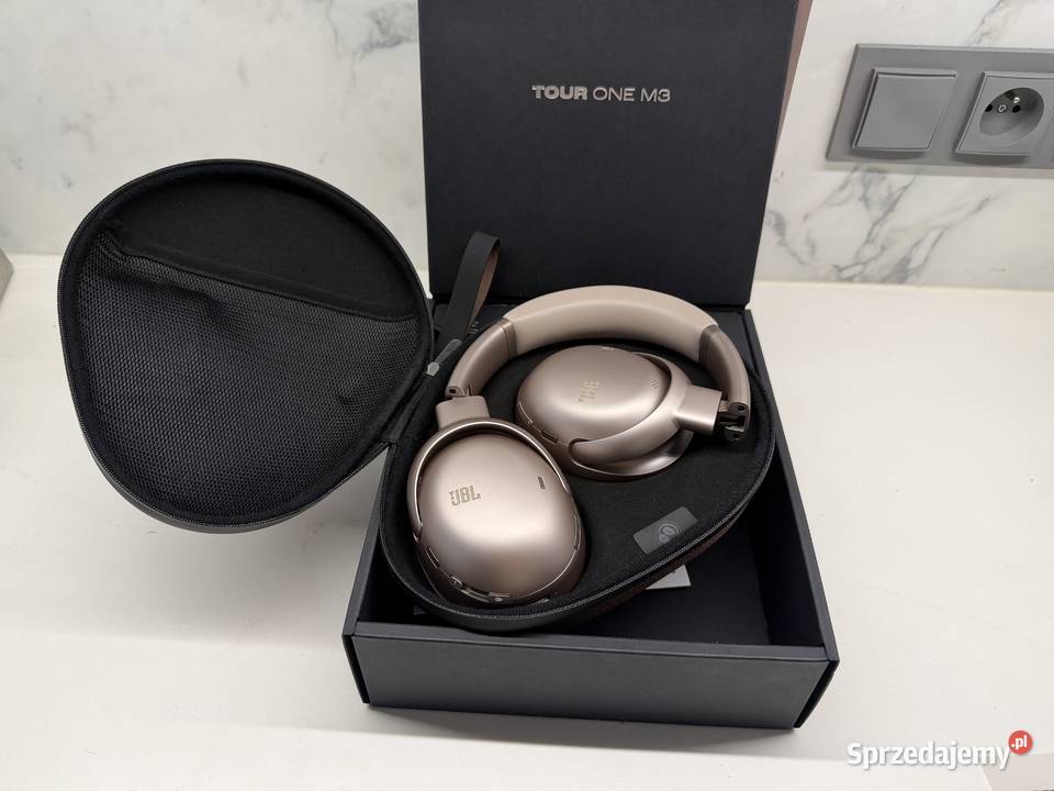 JBL Tour One M3 słuchawki wokółuszne NC latte łódzkie Łódź