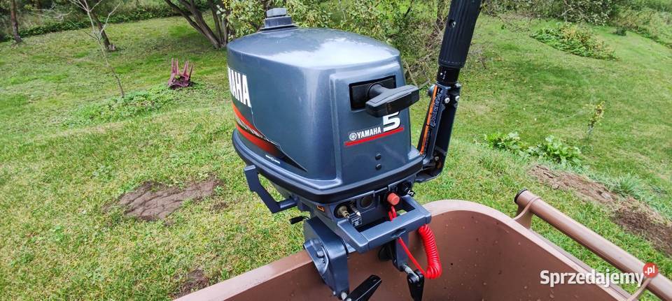 Silnik zaburtowy Yamaha 5 HP spalinowy łódka