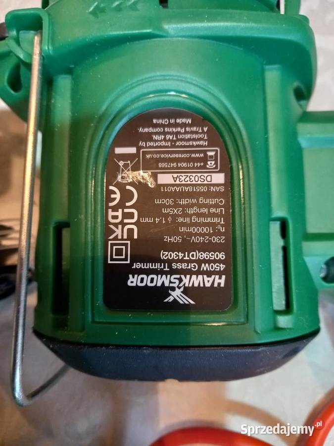 Podkaszarka Hawksmoor 450W 30 Jastrzębie-Zdrój sprzedam