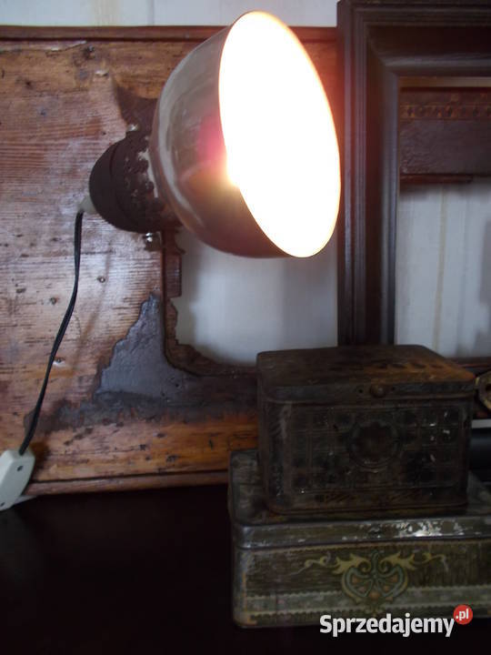 Stara Lampa Loft Uniwersalna Unikat Vintage Szczecin