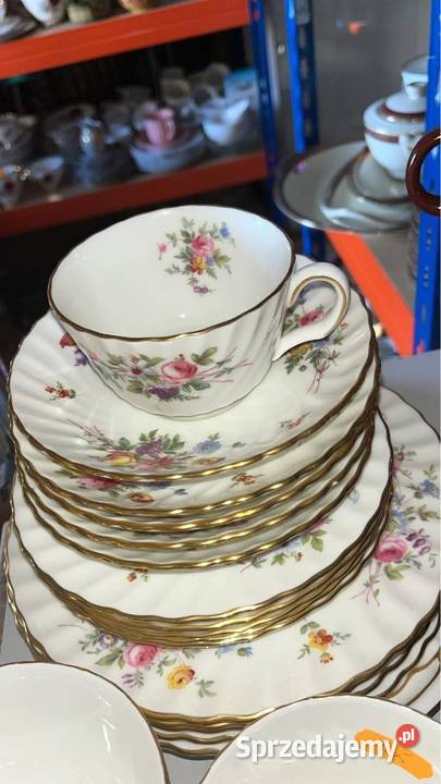 Marlow MINTON Made in England Serwis 5 osób z pomorskie Gdańsk