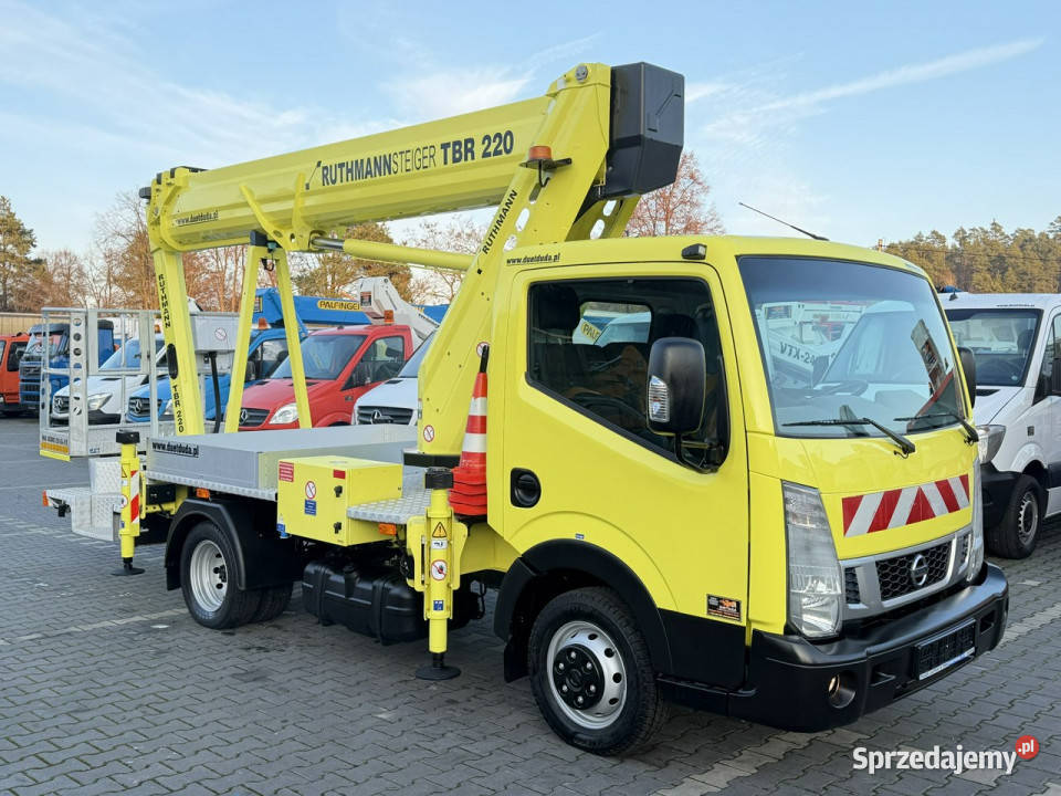 Nissan Cabstar Podnośnik Koszowy 22m RUTHMANN Widełki