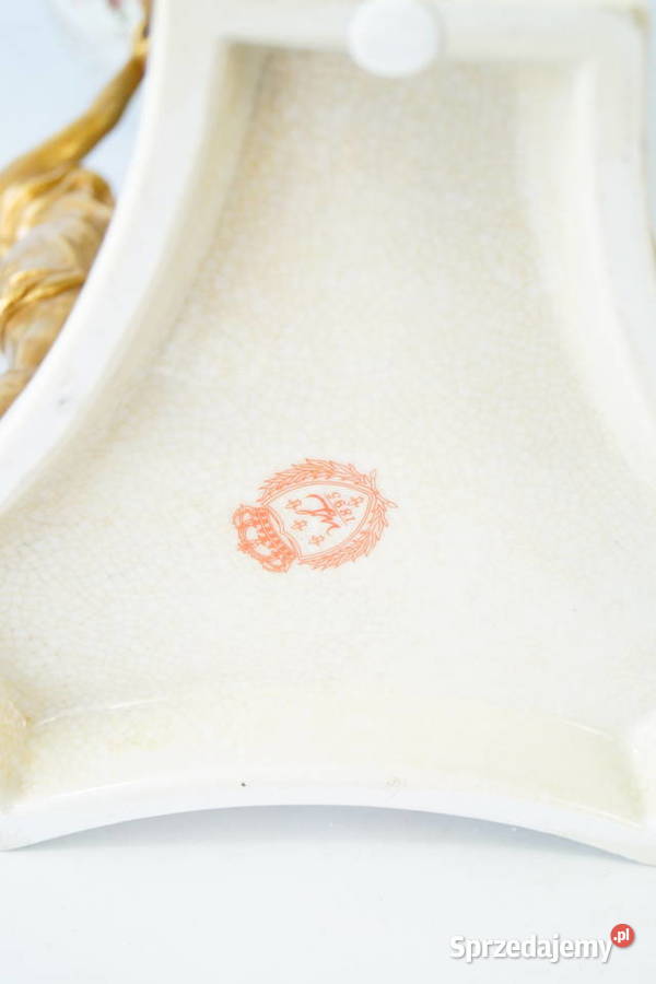 Porcelanowy wazon amfora trzy nimfy waza piękna