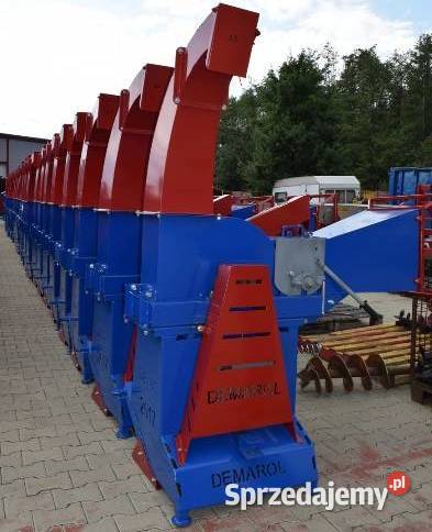 Rębak do gałęzi drewna półautomatyczny
