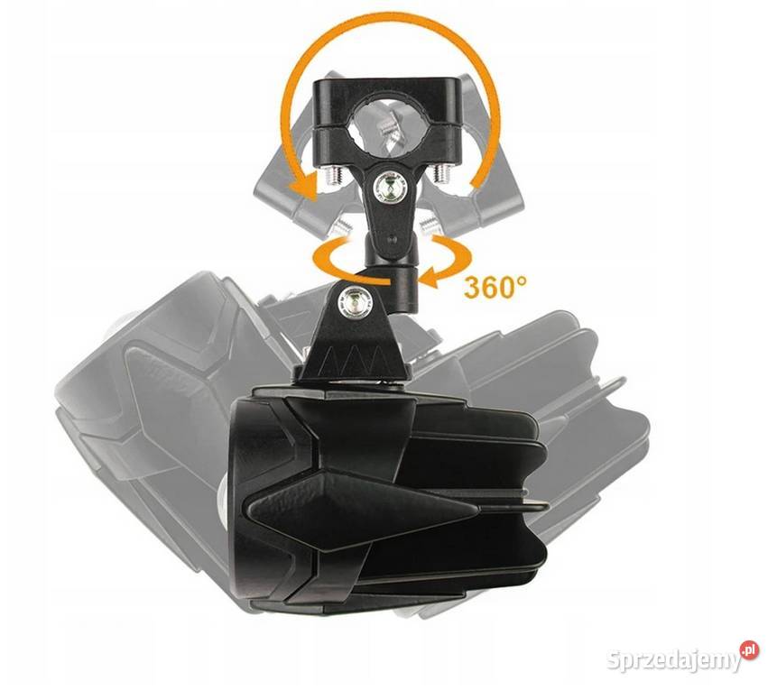 UCHWYTY OBEJMY DO HALOGENÓW 2 NA GMOLE MOTOCYKLA Sosnowiec