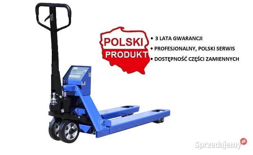 Wózek paletowy widłowy z wagą KPZ 719 Economy Wózki widłowe Warszawa sprzedam