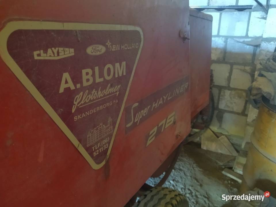 Prasa Kostka holland model 276 uszkodzony Zamość