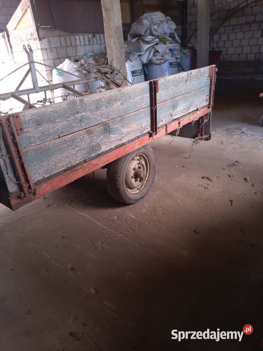 Sprzedam przyczepkę dwukółkę łódzkie Leźnica Wielka